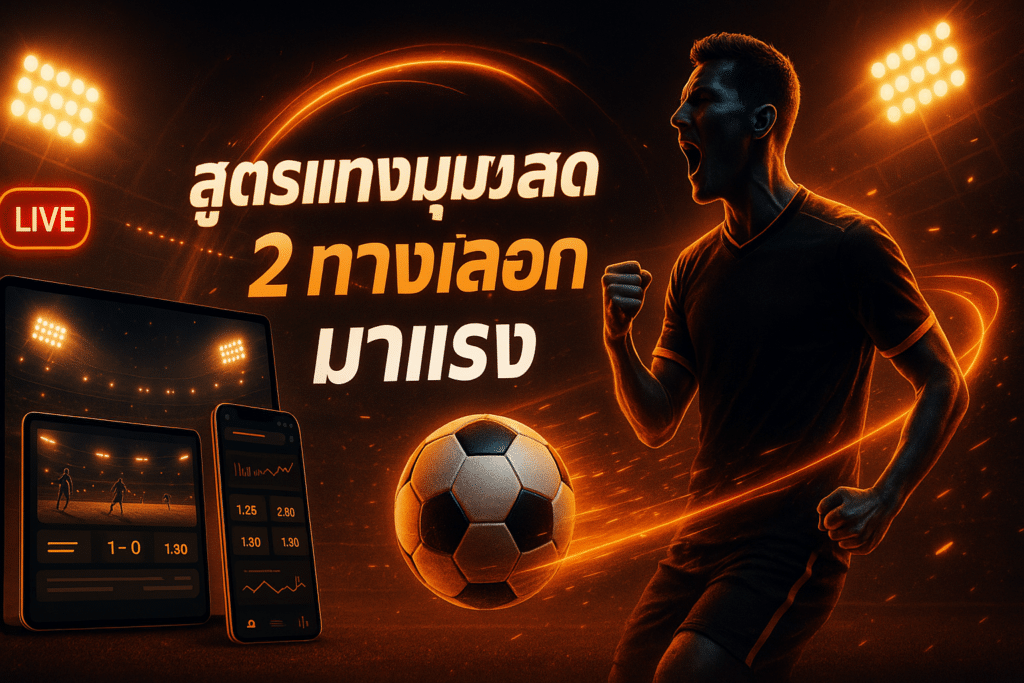 สูตรแทงมุมสดท้ายเกม