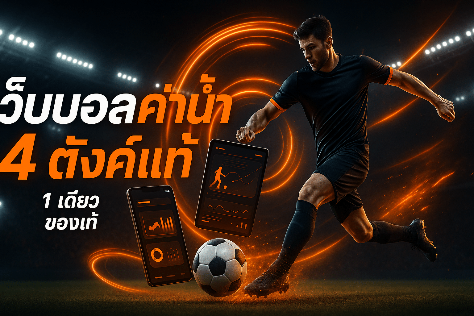 เว็บบอลค่าน้ำ 4 ตังค์แท้