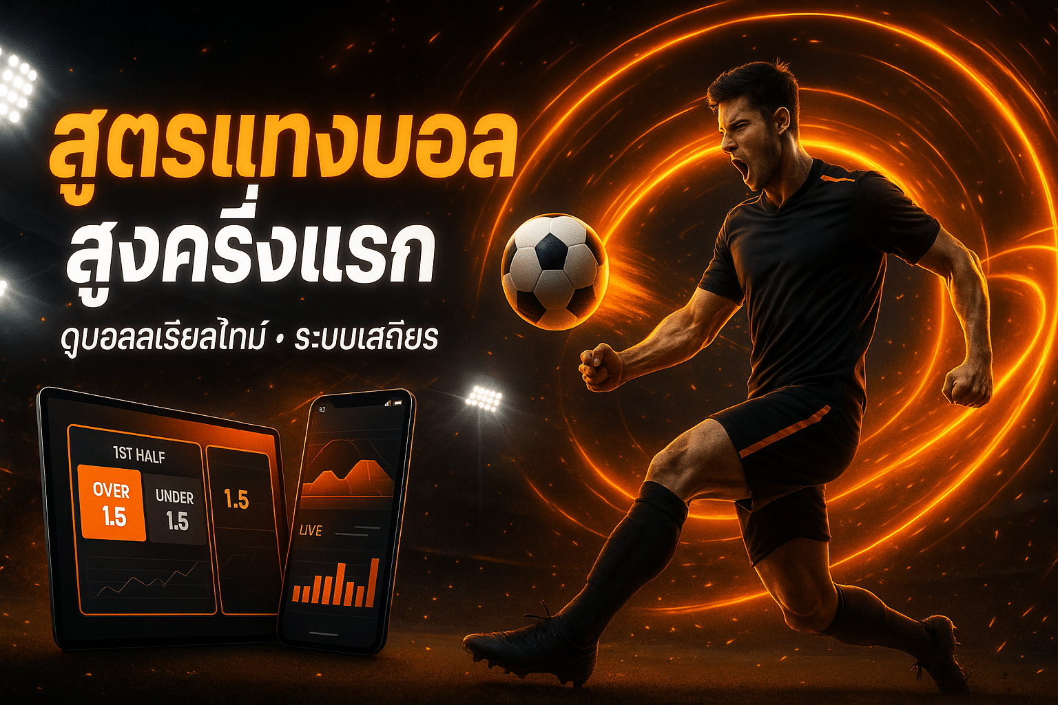 สูตรแทงบอลสูงครึ่งแรก